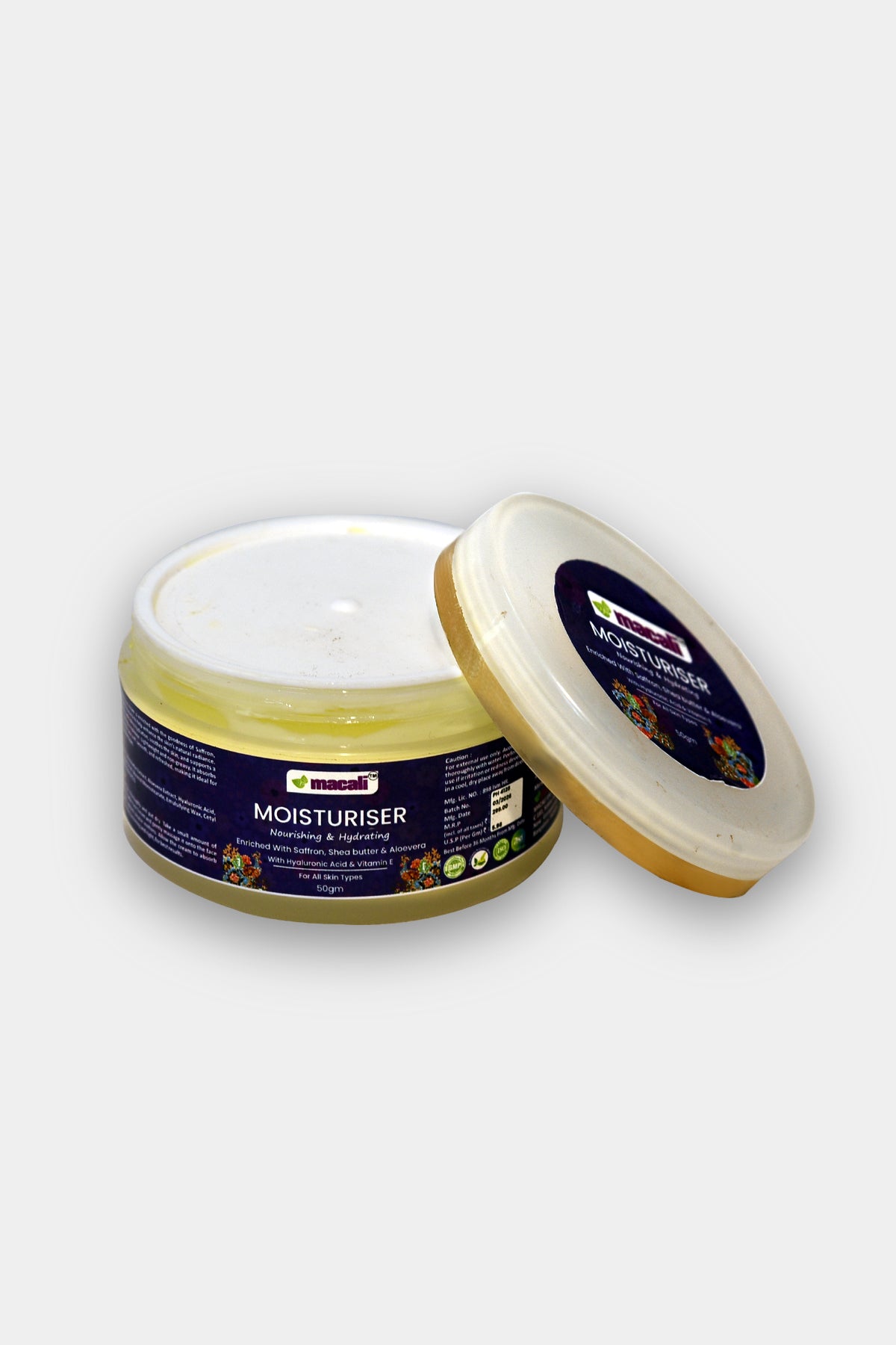 Macali Nourishing and Hydrating Moisturiser-50ML