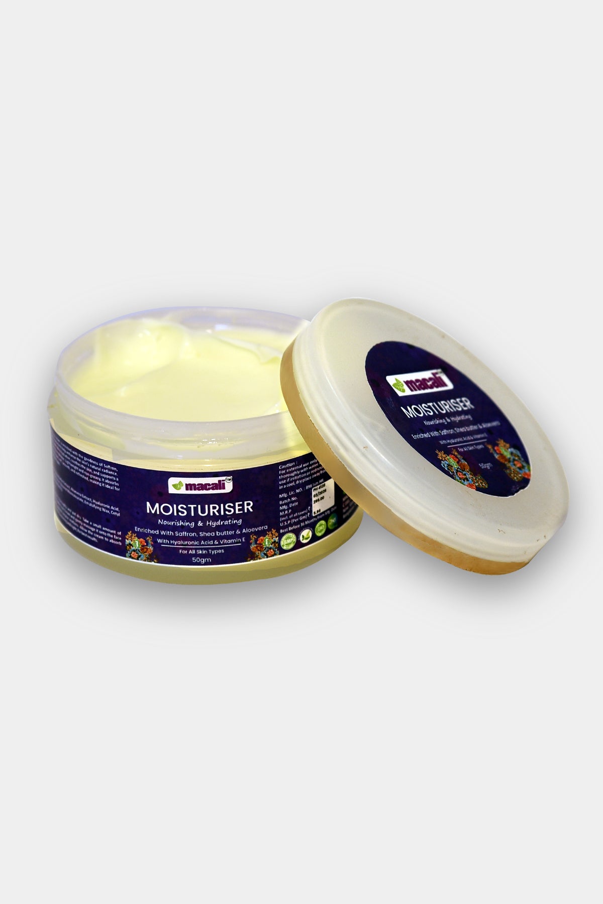 Macali Nourishing and Hydrating Moisturiser-50ML