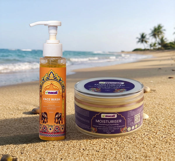 Macali Nourising and Hydrating Moisturiser  + Macali Purifying and Refreshing Facewash