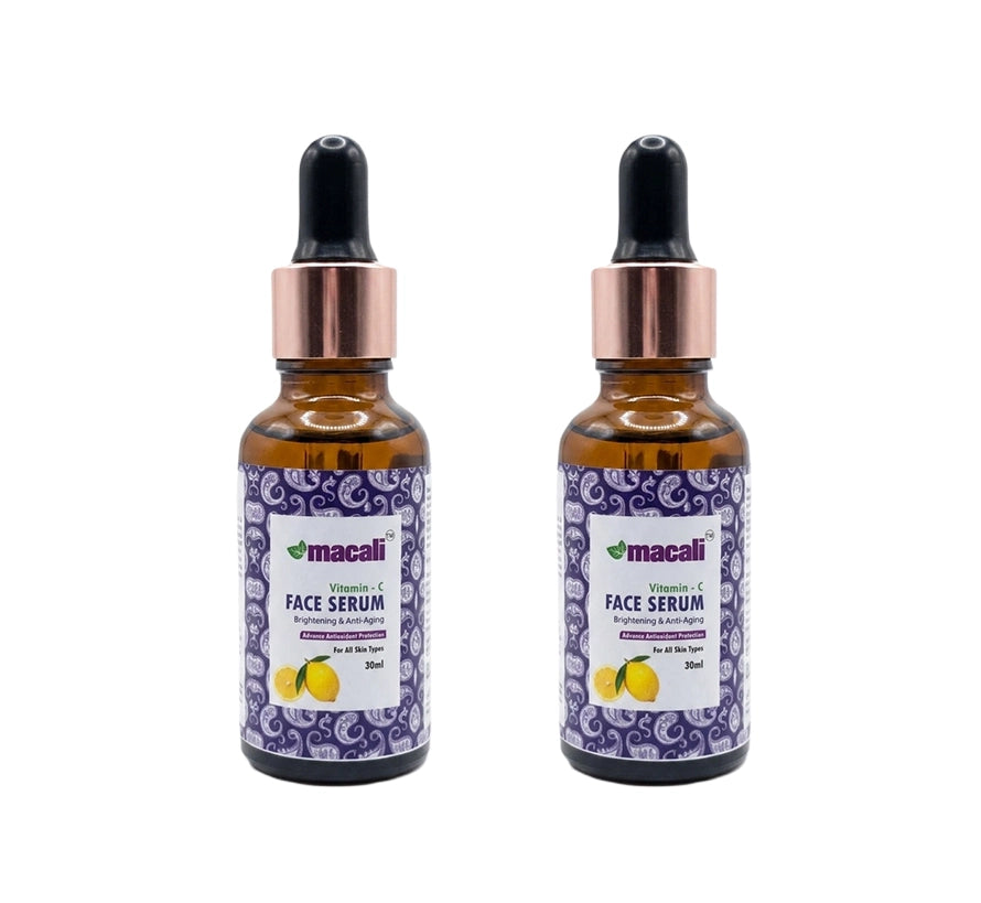 Macali Vitamin C Face Serum Pack of 2