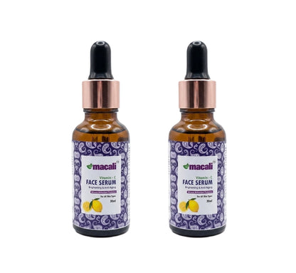 Macali Vitamin C Face Serum Pack of 2
