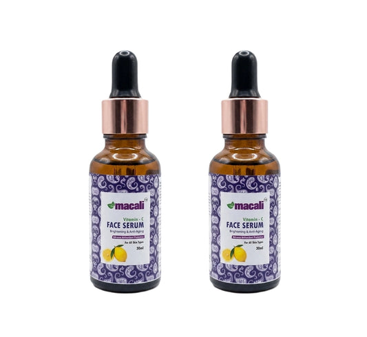 Macali Vitamin C Face Serum Pack of 2